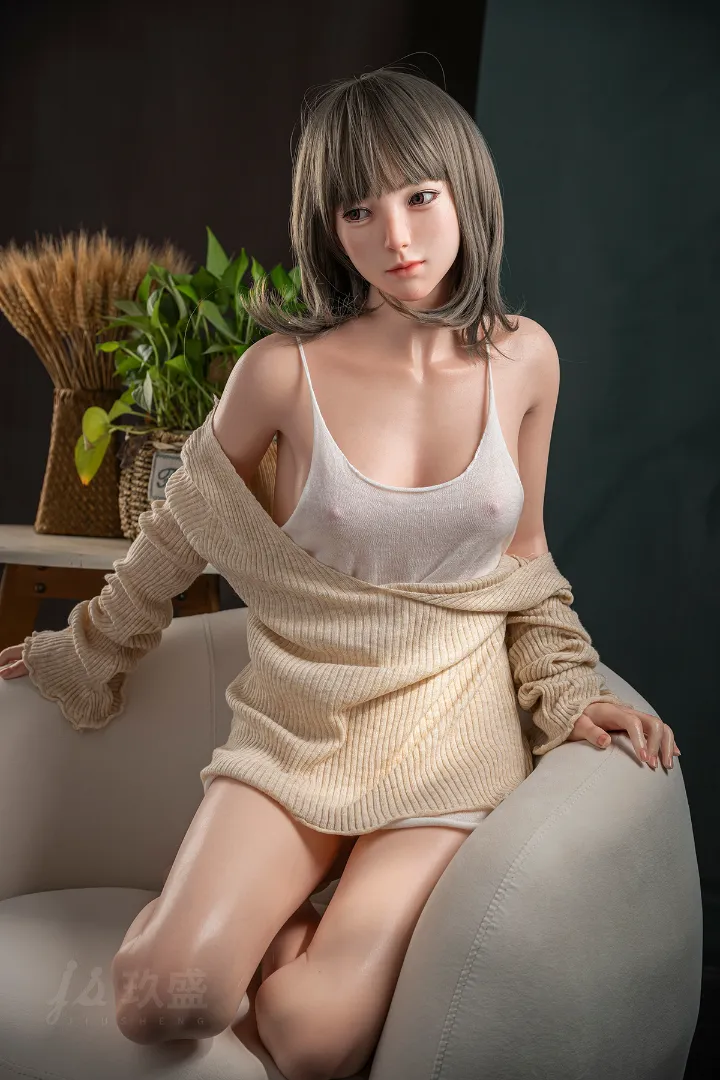 151cm (4ft11) Bカップ リアル シリコン ラブドール Opalite ヘッド #109